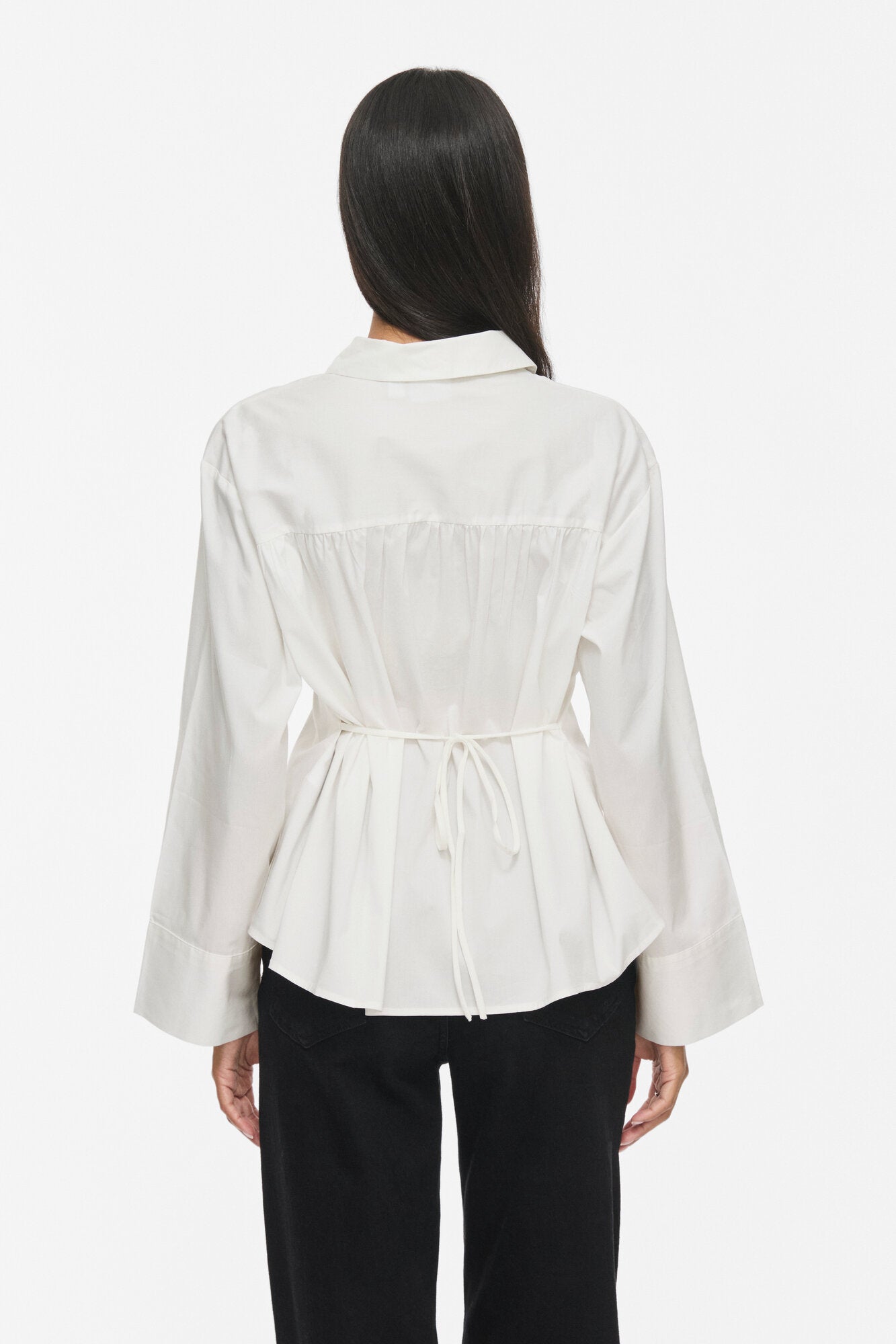 Vionelly Back Detail skjorte - Snow White
